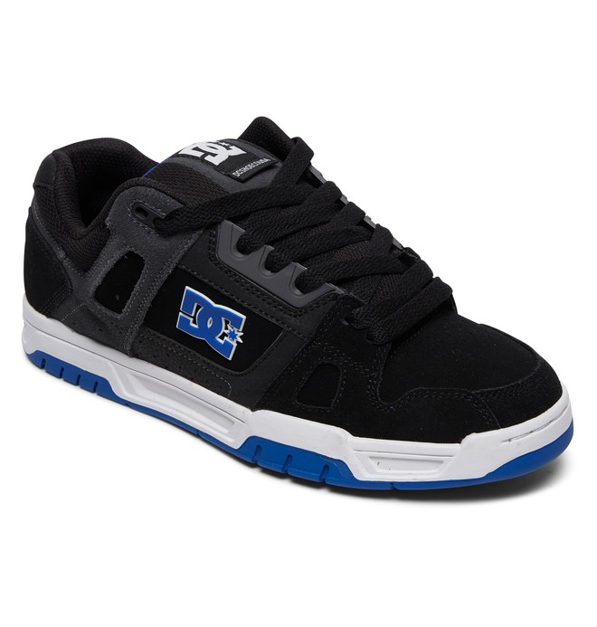 DC Shoes Mexico Descuento Tenis DC Hombre DC Stag Negros Azules